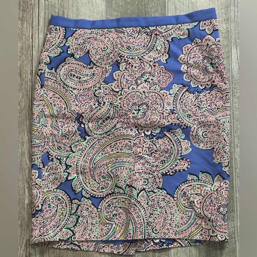 The Limited Purple Paisley print Size 8 Skirt